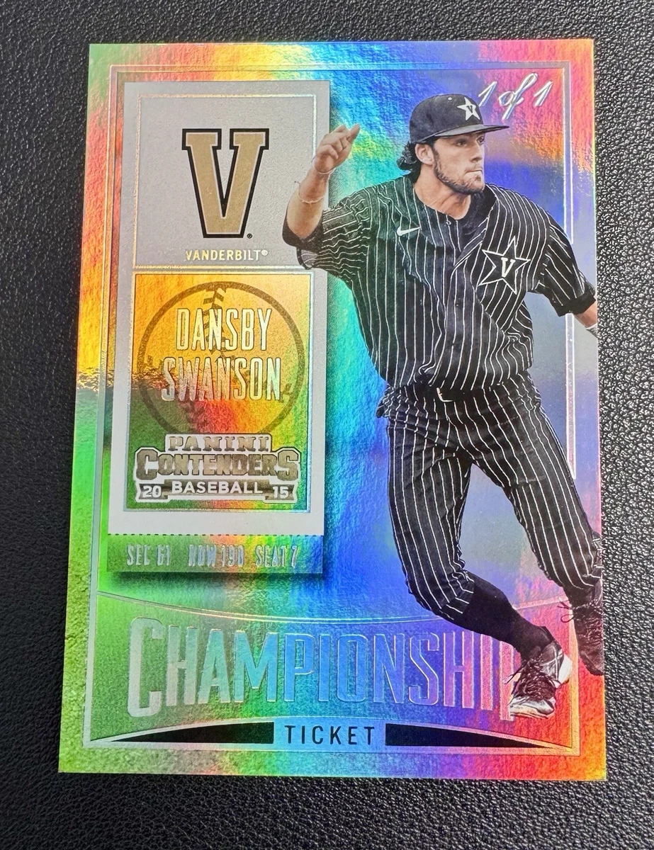 2015 Panini Contenders - Dansby Swanson #31 for sale | eBay