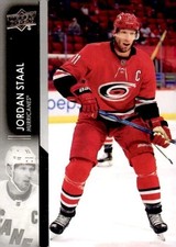2021-22 Upper Deck Series 1 #37 Jordan Staal Carolina Hurricanes
