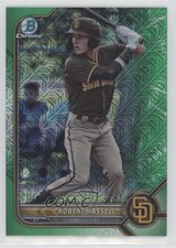 2022 Bowman Chrome Mega Box Green Mojo Refractor 38/99 Robert Hassell III 10k8