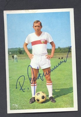 Rudi Entenmann - 1967/68 - VfB Stuttgart - Sammelbild Bergmann Fußball