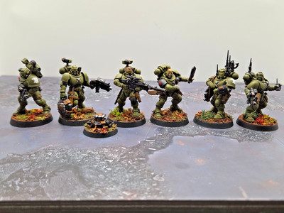 Raptors Phobos Strike Team (6 models) - Warhammer 40k Kill Team - Painted