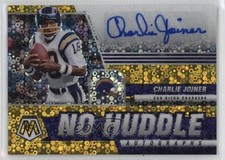 2021 Panini Mosaic No Huddle Gold Prizm 9/10 Charlie Joiner #ANH-CJ Auto HOF lz7
