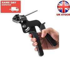 Metal Cable Tie Fasten Gun Plier Stainless Steel Crimper Tensioner Cutter Tool 