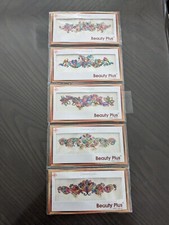 Lot Of 5 Crystal Glitter Jewel Adhesive Body Tattoo Bindi Burlesque