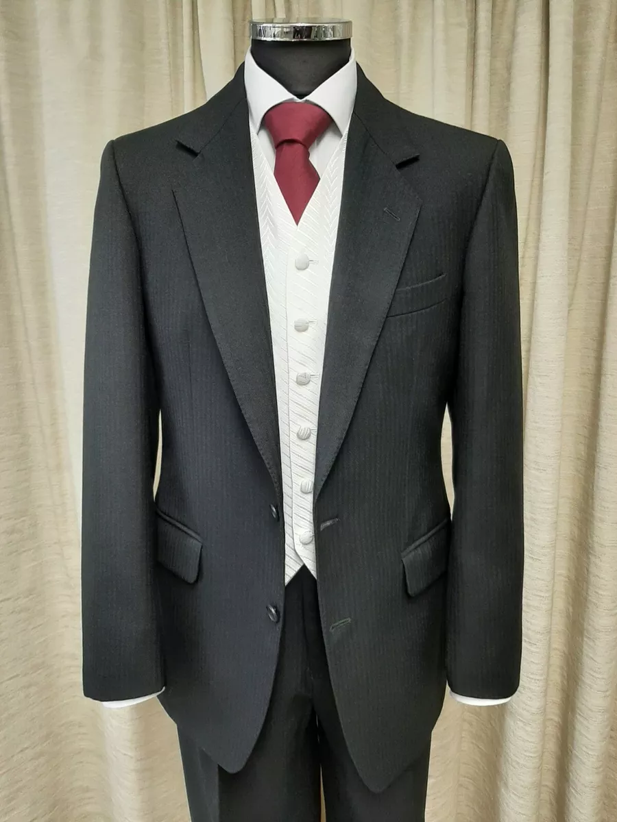 Black Lounge Jacket Ideal for Weddings Formal Wear Prom Fancy