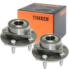 Timken Front Wheel Hub Bearings Set For Chevy Impala 2018-2019 Camaro CTS 5Lugs