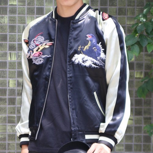 Ten Strike Godzilla Vs The Thing Embroidered Mini-Skirt Jumper gzsj – 004 JP FS - Picture 3 of 9