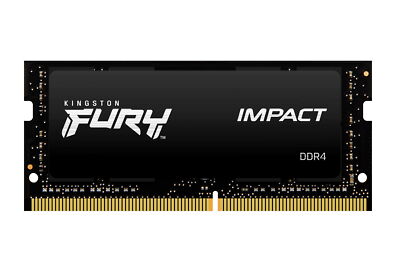 8GB Kingston FURY Impact DDR4 3200MHz CL20 SO-DIMM Laptop Memory