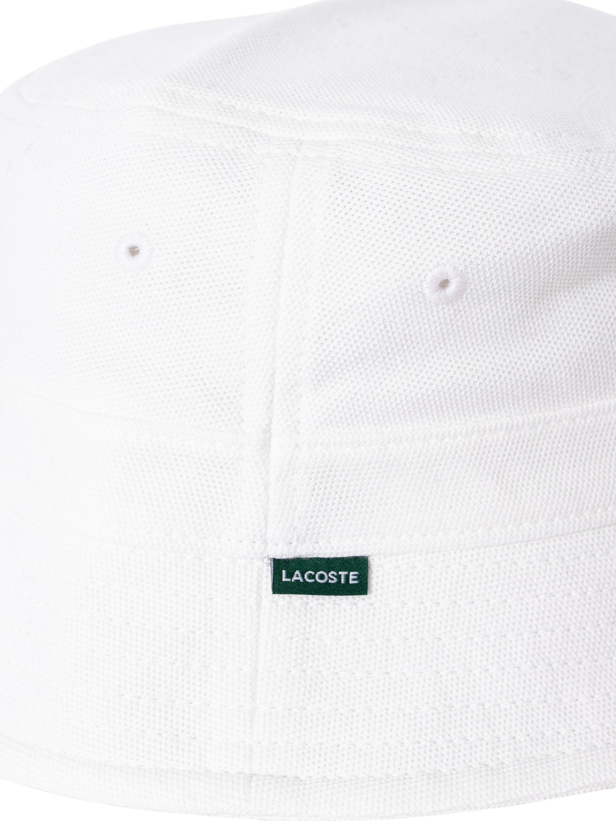 Lacoste Men's Logo Bucket Hat, White eBay