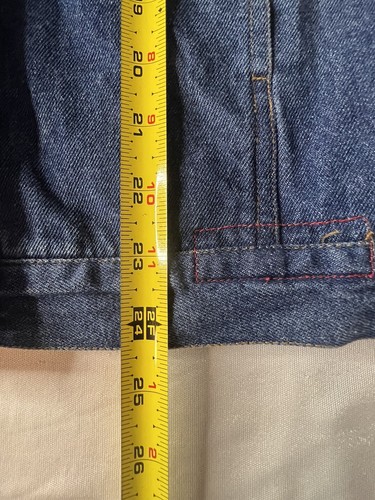 Maglione vintage Maurice Sassoon KIKIT denim/cardigan rosso donna grande - Foto 14 di 19