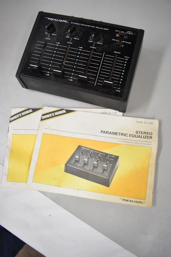 Realistic 32-1106 - Stereo Parametric Equalizer - 3 Band Eq - Vintage Unit