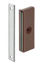 Magnetic Catch Pull 5kg for Screw Fixing Slim Design White or Brown of Hafele