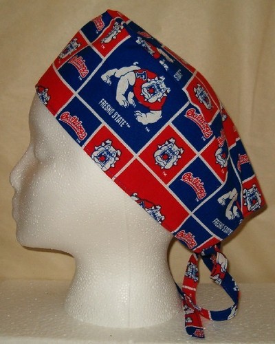 Surgical Scrub Hat Cap Made w Fresno 