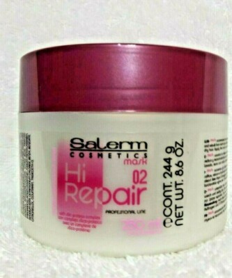 Salerm Hi Repair Mask 02 for Damaged & Dry Hair 8.6 oz 250 ml