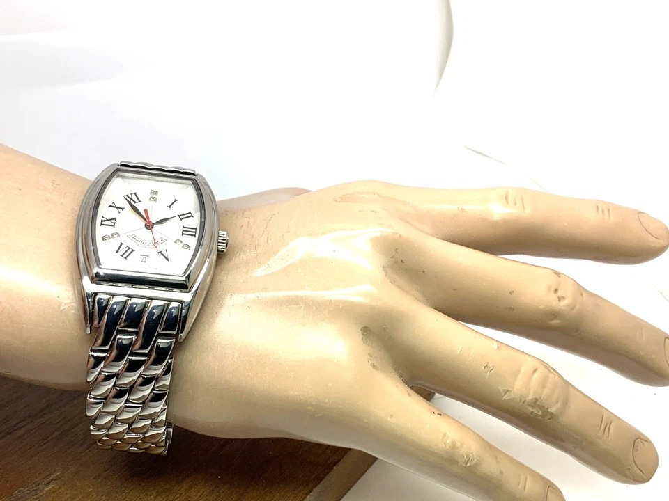 Reloj Hombre Montres Allison Automático Suizo Diamante Esfera Plateada Edición Limitada Foto 3 de 4