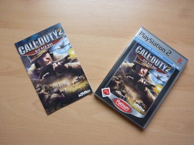 Call of Duty 2 Big Red One Playstation PS2 Spiel FSK18 + Anleitung OVP CIB - GUT