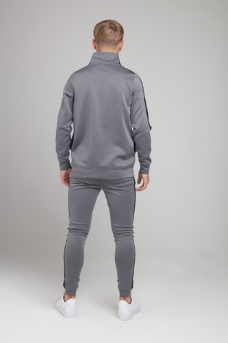 Illusive London Junior Boys Deluxe Quarter Zip Track Top - Grey 13-14 Years - Picture 4 of 4