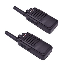 2 Pack TYT 77S Mini Walkie Talkie UHF Band 400-470MHz 2W Portable Ham Radio
