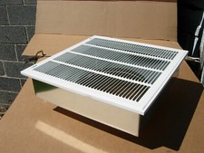 Kit de aire de retorno de horno de 20"x20", con rejilla de filtro, caja y collar de 16", climatización.