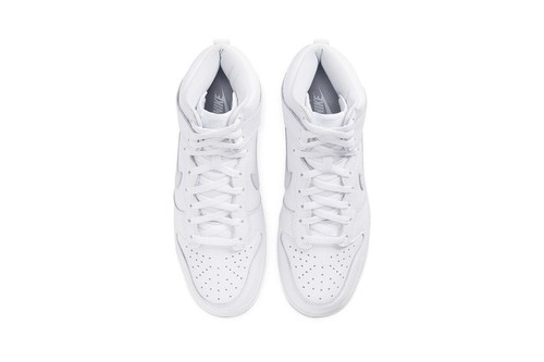 Nike Dunk High SP Pure Platinum Grey White UK 11 US 12 - Picture 5 of 6