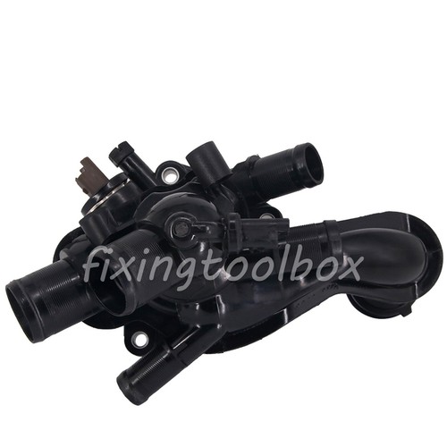 Fits Mini Cooper 1.6L 2007-2013 Coolant Thermostat Assembly w/Sensor 11537534521 - Picture 5 of 12