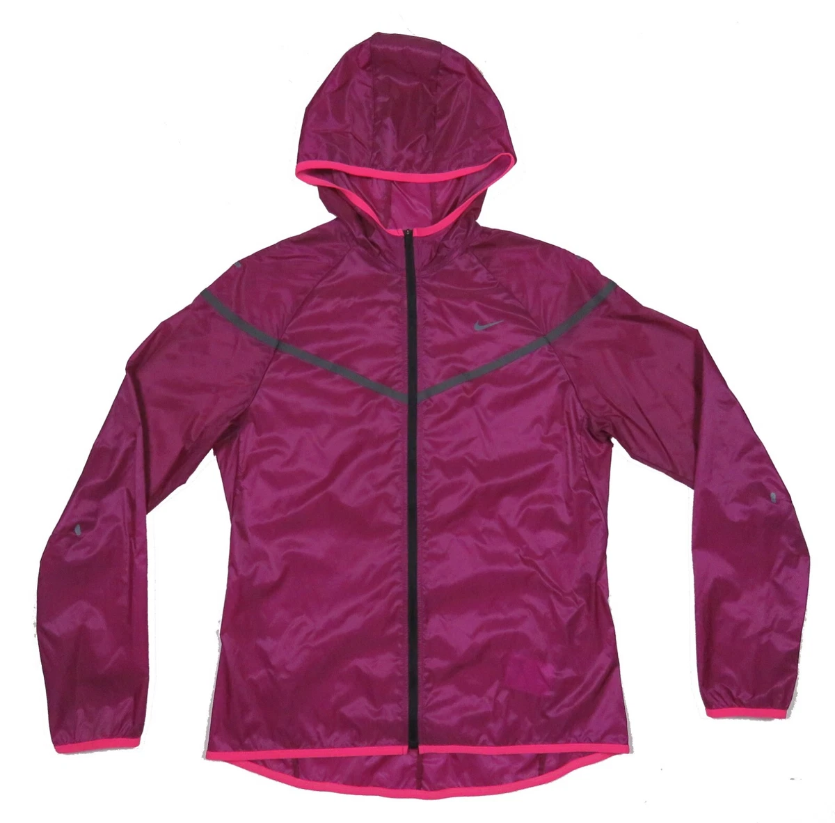 Nike windbreaker sale pink and purple