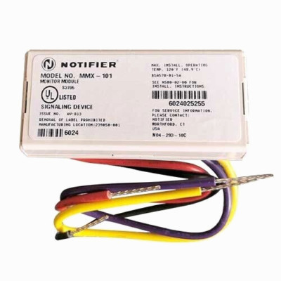 NOTIFIER MMX-101 FIRE ALARM ADDRESSABLE MONITOR MODULE P8