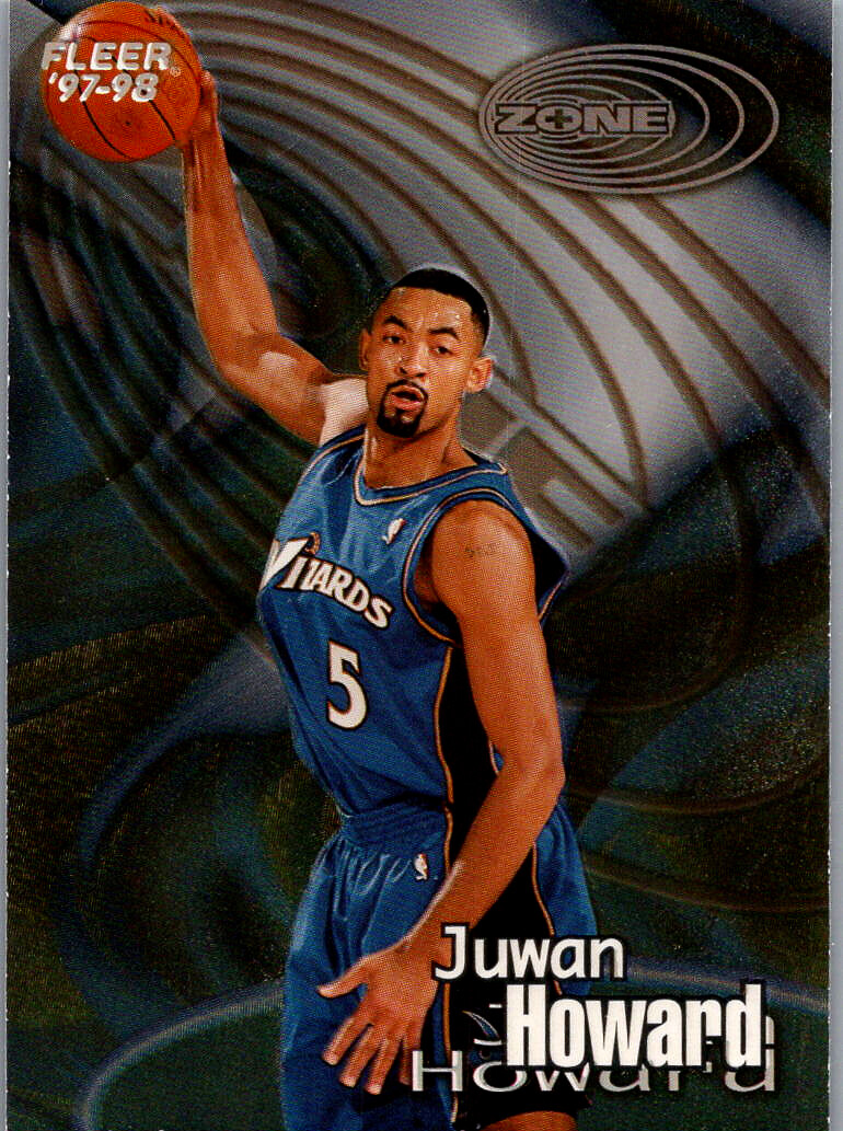 8Z Juwan Howard Washington Wizards 1997-98 Fleer | eBay