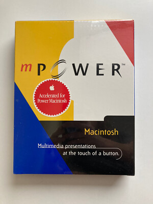 mPower Multimedia Design Corporation QuickTime Apple Presentations Software 1994