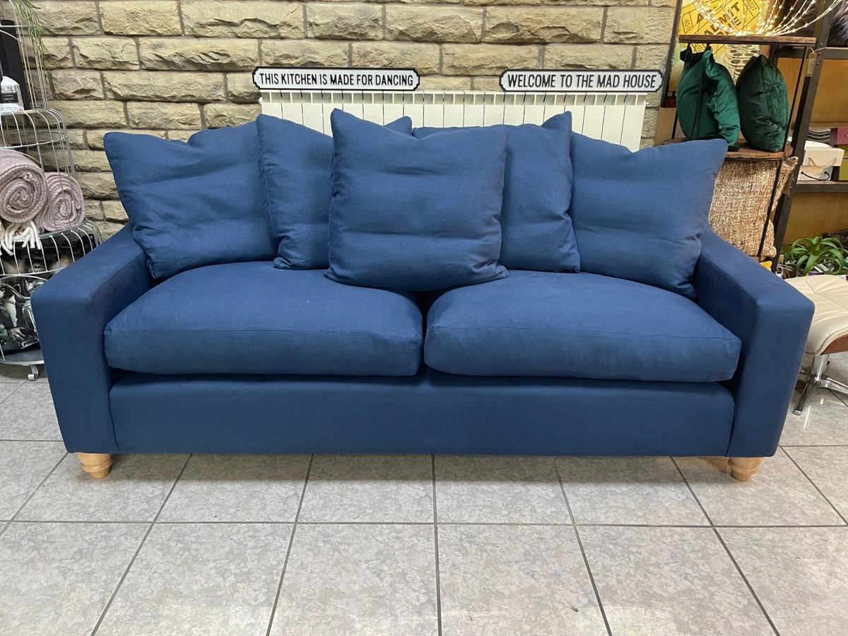 Blue cloud couch outlet