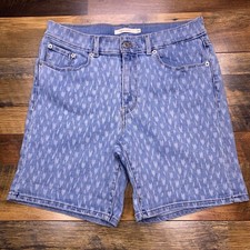 Levis Classic Shorts Womens 27 Hearts Denim Stretch