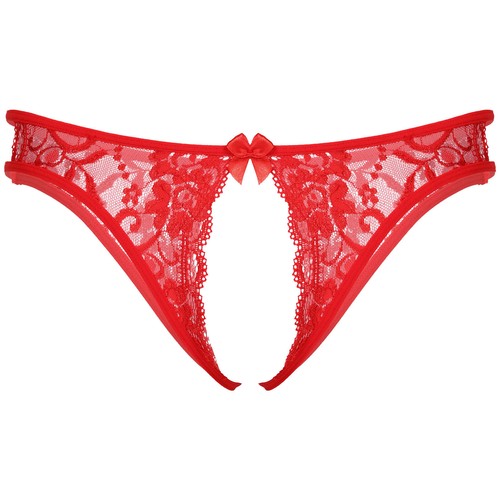 DE~Herren Offenen Slips Spitze Transparent String Tanga Sissy Low Rise G-String - Picture 15 of 63
