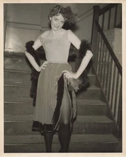 1962 Die Fledermaus Opera Press Photo 8x10 Dance Hall Cancan Girl Theater aP119b