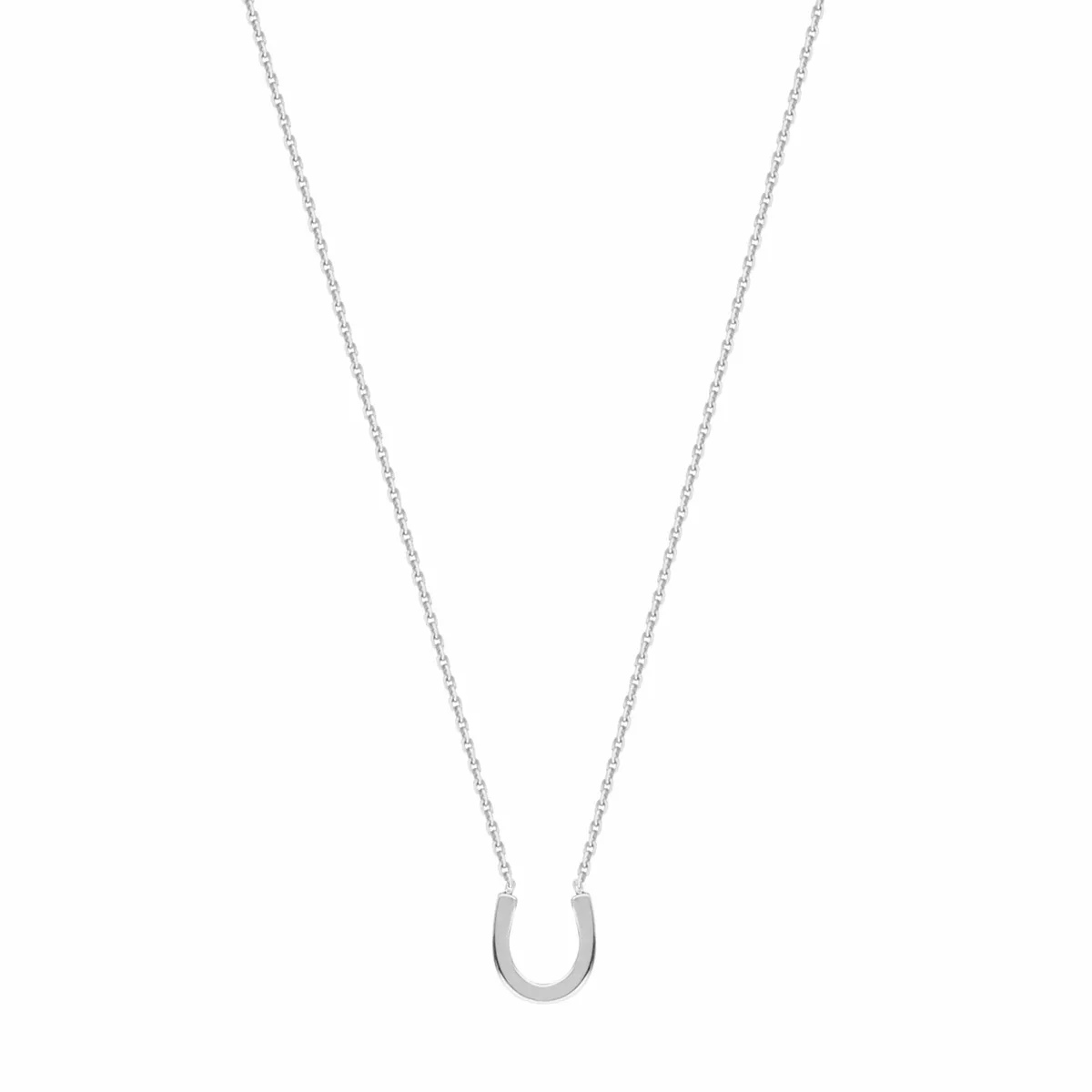 Mini horseshoe necklace sale