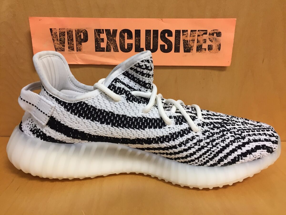 Adidas Yeezy 350 V2 Zebra CP9654 White Black Red SPLY Kanye West