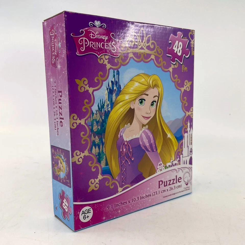 Tangled Rapunzel Disney Princess 48 Piece Jigsaw Puzzle Fun 10.3" x 9.1" T2 - Image 2 of 4