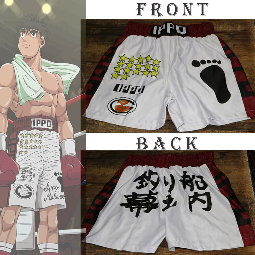 Anime Hajime no Ippo Shorts Summer Gyms Quick Drying Sport IPPO