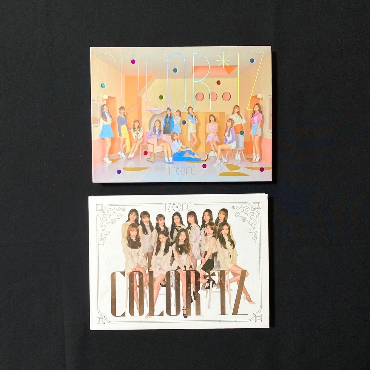 IZONE color*iz  キノアルバム  新品未開封  2種セット iz*one 1st mini album coloriz Wonyoung 2ver. set + 3 photo