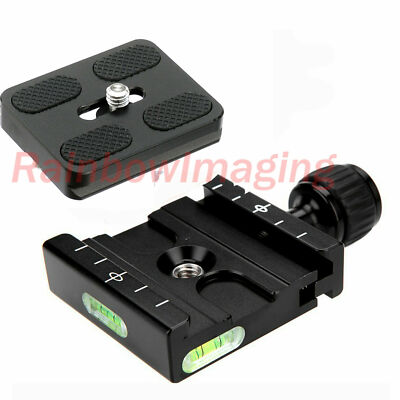 Arca-Swiss Type Adapter Square Clamp + Quick Plate for Benro Gizto BallHead