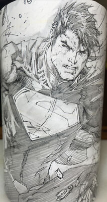 スーパーマン アートプリント Jim Lee サイン入り Limited Edition Jim