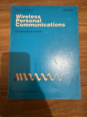 Wireless Personal Communications ISSN 09296212 Springer Science+Business Media
