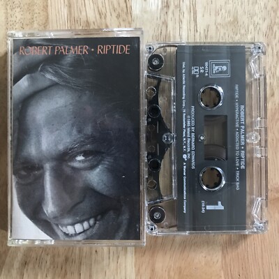 ROBERT PALMER Riptide (Cassette Tape 1985) ISLAND 90471-4