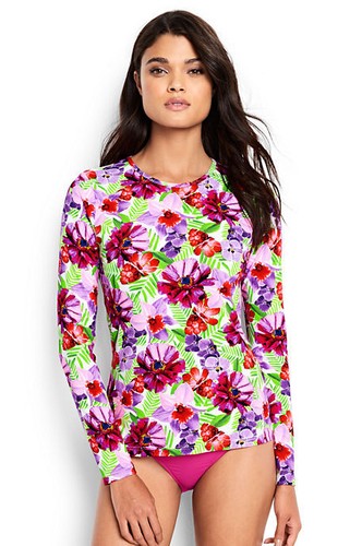 lands end womens swim tee