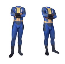 Fallout 4 Vault Jumpsuit Cosplay Stage Suit Costume Adult Kids Tights Halloween