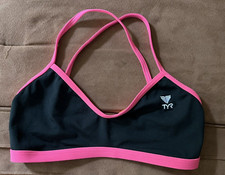 TYR Bikini Top Athletic Crisscross Strappy Bl...