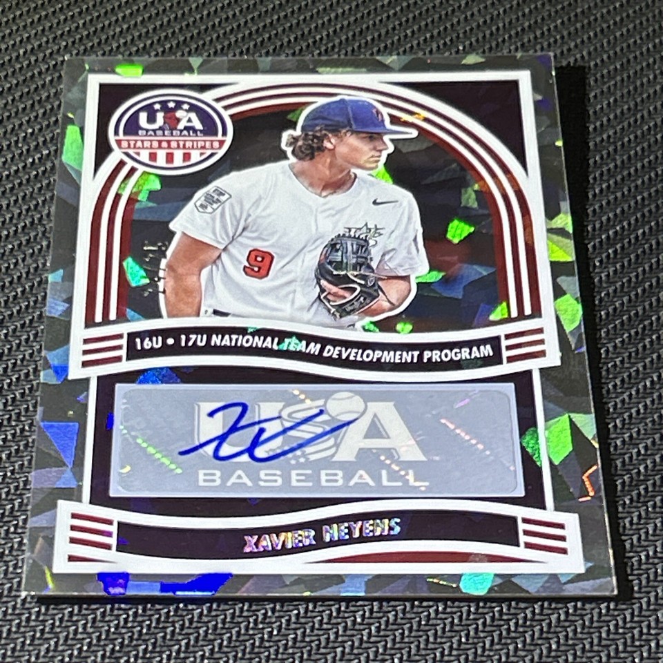 2024 Panini USA Stars & Stripes PROSPECT ROOKIE AUTO Xavier Neyens eBay