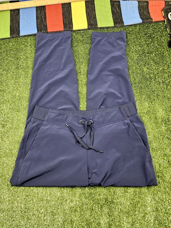 athleta pull on elastic waist tapered pants