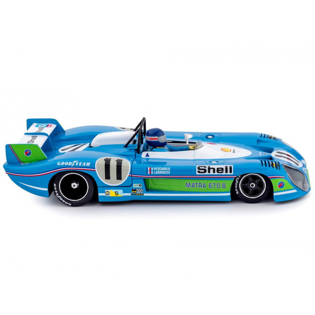 1/87 スパーク マトラ シムカ MS670 B Winner LM優勝 Spark Matra Simca MS670 B Winner 24h Le Mans 1973 #11 with