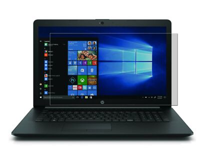 3x Schutzfolie für HP Notebook 17-by0562ng Antireflex Displayschutzfolie Antifin