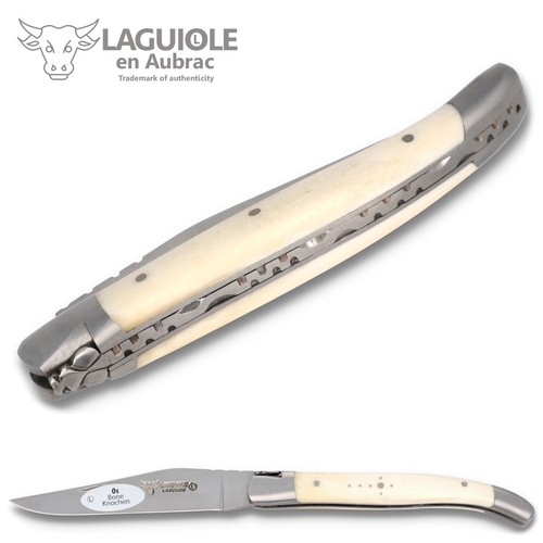Laguiole en Aubrac Taschenmesser L0211OSIF 11 cm Original Messer Griff Knochen - Bild 5 von 6